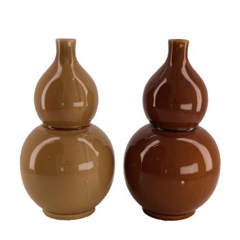 Vase Keramik Ø15x28cm Terra Mix