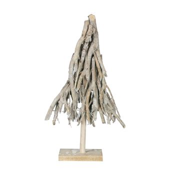 Tree nature willow 25x6x46cm White-wash