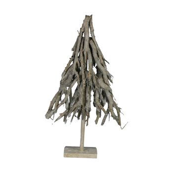 Tree nature willow 34x10x56cm White-wash