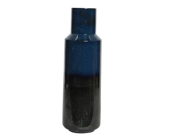 Keramik-Vase - Durchmesser 17,5-H55cm - blau