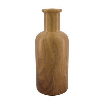 Vase ceramic Ø12x28cm Natural