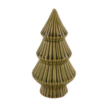 Baum Keramik Ø15x27cm Grün