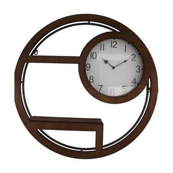 Clock metal 60x10x60cm Multi