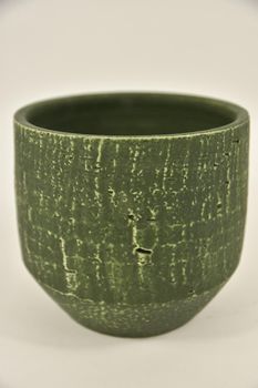 Pot "CAMILLA" Green-Brick 18x17cm