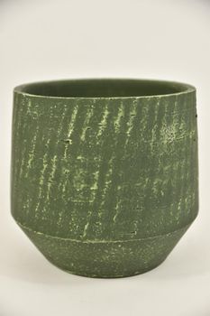 Pot "CAMILLA" Green-Brick 22x20cm