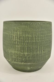 Pot "CAMILLA" Green-Brick 33x31cm