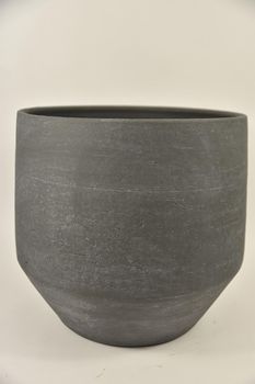 Pot "CAMILLA" Dark Grey 39x36cm