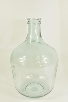 Fles Carafe helder recycleglas D27 H43cm 12ltr