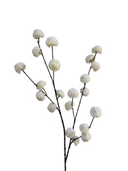 pompom spray sm 100 cm white