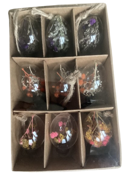 Ei glas hanger 9 stuks