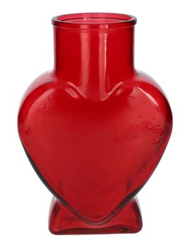 Vase Lovely 15.5x8x22 rot