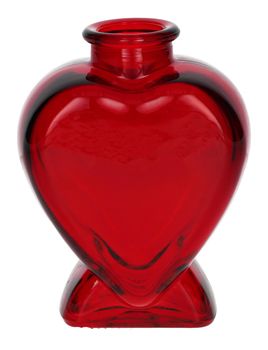 Flasche Lovely 8.5x5.5x11.2 rot