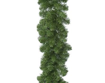 Imperial garland indoor and outdoor green dia25 L270 cm
