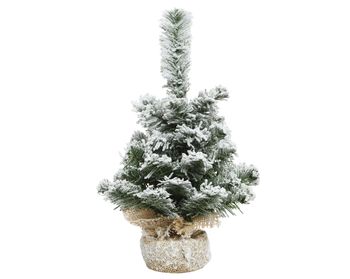 Imperial Mini-Baum verschneit Indoor grün/weiß Ø25 H35 cm