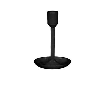 Candle Holder Metal Sopron D11 H15cm Black