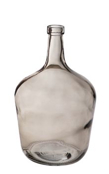 Glasflasche ''Dame Jeanne'' 2L Taupe (h)24x(t)16cm