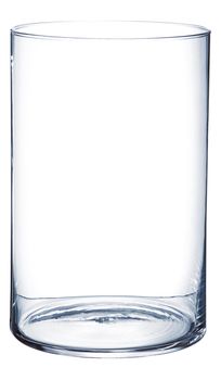 Zylindrisches Glas ''Neapel'' klar H30 T20cm