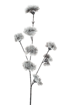 Mini dandelion spray flocked  81cm