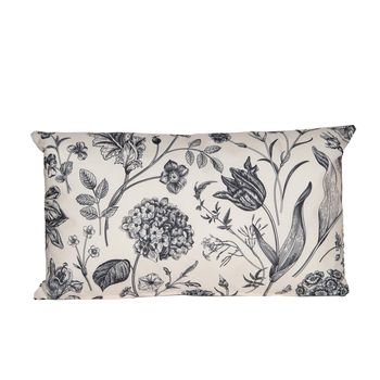 BUITENKUSSEN VINTAGE BLOEMEN 30X50CM