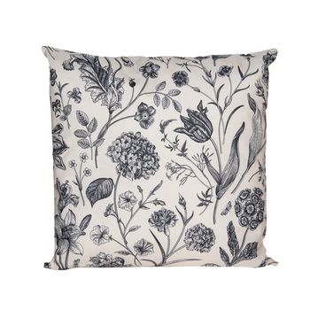 BUITENKUSSEN VINTAGE BLOEMEN 60X60CM