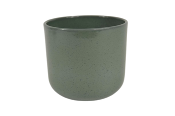 Pot Boule graniet groen glans 14cm