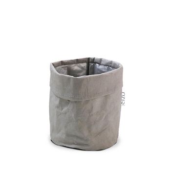 SIZO paper bag grey D15 H15cm