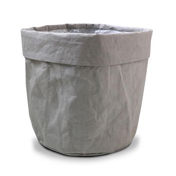 SIZO paper bag grey D30 H30cm