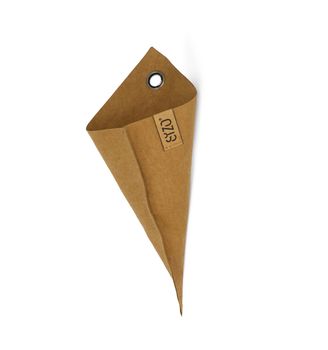 Sizo paper bag triangle natural 10x20 cm