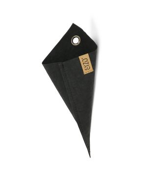 Sizo paper bag triangle black 10x20 cm