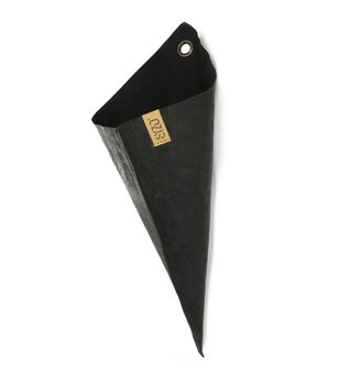 Sizo paper bag triangle black 15x30 cm