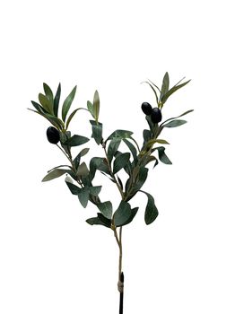 olive spray small 50 cm w/berry green