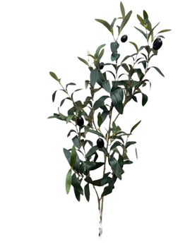 olive spray large 90 cm w/berry green