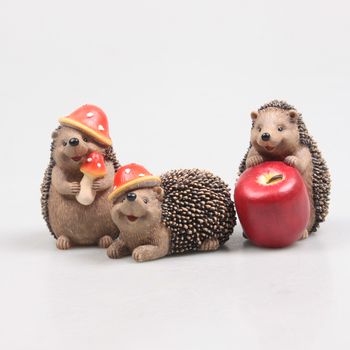 EGEL MET PADDENSTOEL 3 ASS. 11 CM