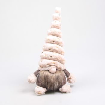 KERSTKABOUTER TOBY 31X23X70 CM BEIGE