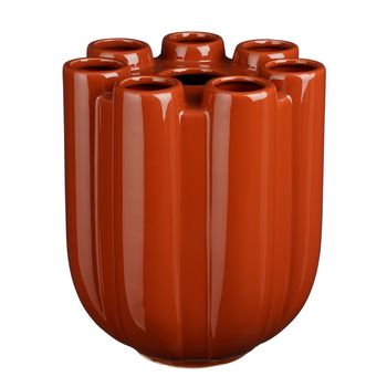 Minda Tulpe Vase rot - h33.5xd28cm