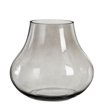 Bellagio Vase Glas grau - h26xd30cm