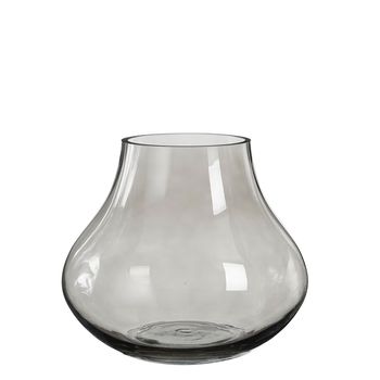 Bellagio Vase Glas grau - h21xd25cm