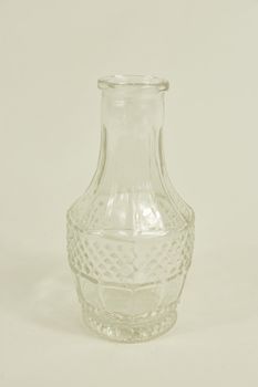 FLASCHE GLAS D6.5X14.5H KLAR