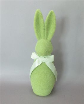 RABBIT FLOCK 11X11X39H GREEN