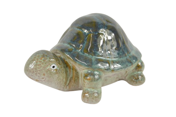 SCHILDKRÖTE 16,9X12,9X8,1CM PORZELLAN