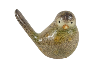 VOGEL 14,3X7,7X9,7CM AUS KERAMIK