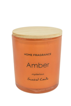 CANDLE/GLASS FRAGRANCE D8X9H ORANGE