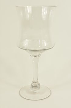 GLASVASE AUF FUSS D11.5X30H TRANSPARENT