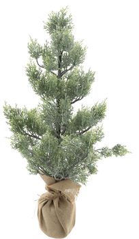 Zeder wild weihnachtsbaum Carly geeist 88cm