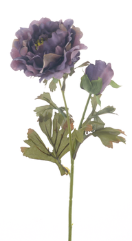 Paeony spray lavender 60cm