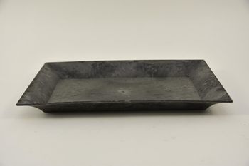 Tablett Oblong Grau 28x18x2cm
