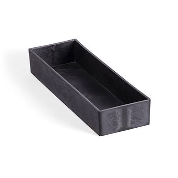 Tray rechthoek grijs 42x10,5x5cm