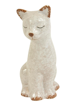 KATZE DOLOMIT 10X9X18CM WEISS