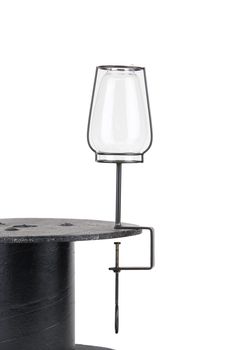 Candle Holder ''table'' Metal 42cm Black