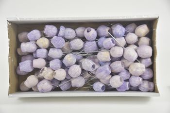Bellgum on 10cm wire box Lilac-wash (100pcs)